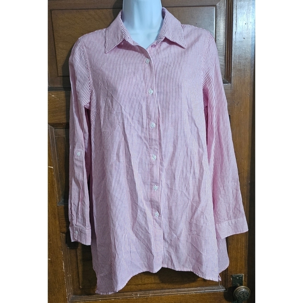Zac & Rachel Candystripe Button Down Shirt